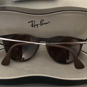 Ray-Ban Black and Brown Kids Sunglasses